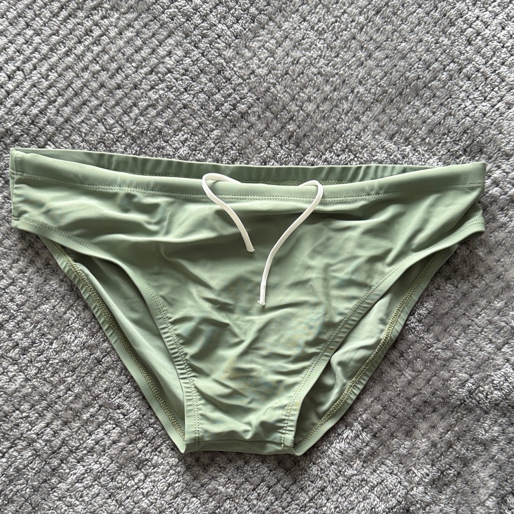 Sage Mens swim brief. Sean & Val. Never worn